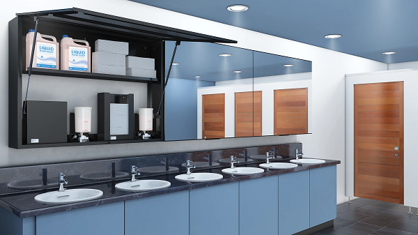 Modulo Slimline Behind the Mirror Cabinet System